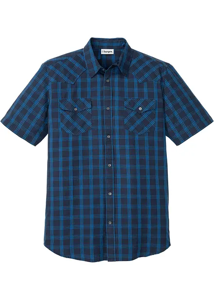 Kort&auml;rmad skjorta i bomull