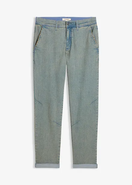 Tunna stretchjeans i Relaxed Fit med bekv&auml;m midja, Straight