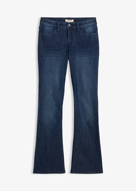 Flared Jeans Mid Waist, Stretch