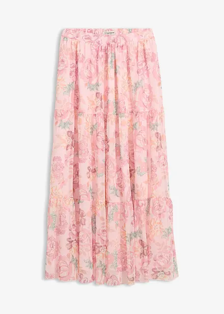 Maxikjol i mjuk mesh