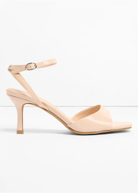 Sandalett med lacklook