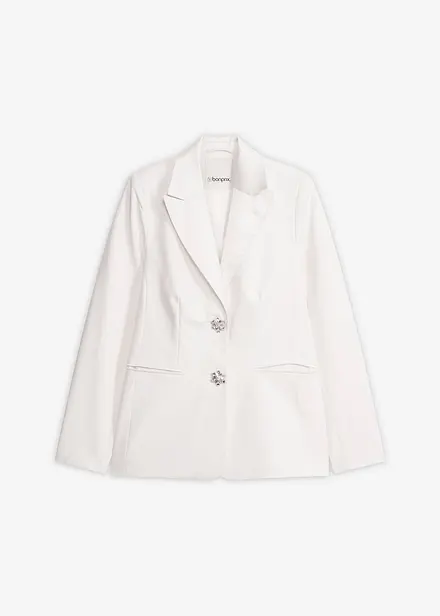 Kavaj med smyckesknappar