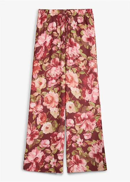 Byxa i vid modell med veck