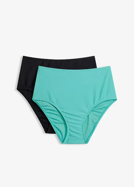 Bikinibyxa med h&ouml;g midja (2-pack)