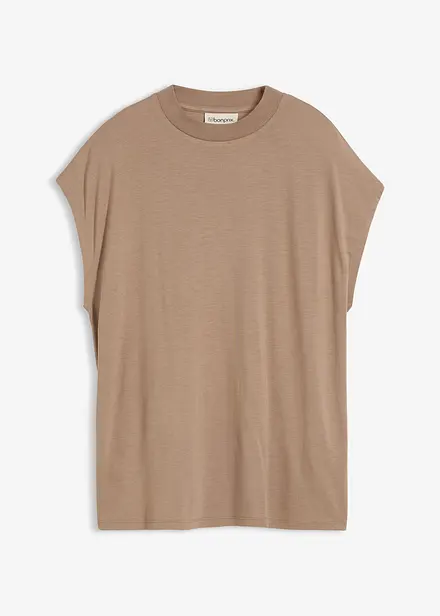 T-shirt i mjuk viskos