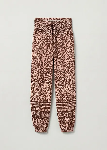 Vid dra p&aring;-byxa i viskos med mjukt fall