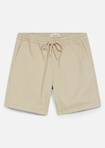 Shorts med res&aring;rmidja, avslappnad passform