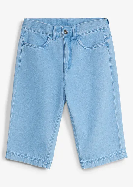 Jeansshorts med justerbar midja, Loose Fit