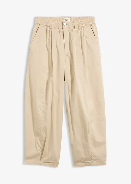 Byxa i barrelmodell av bomullsmix