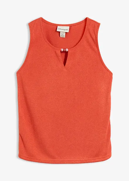 Stickat linne med p&auml;rldetalj