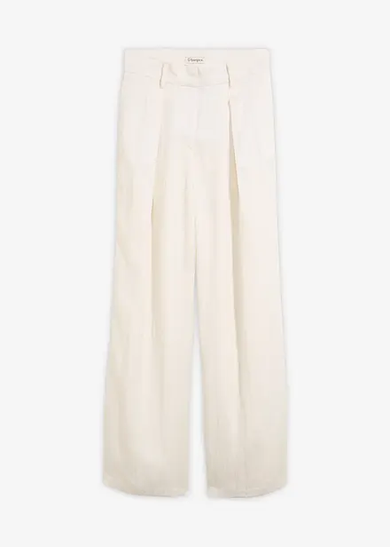 Byxa i viskosmix, med gubbveck