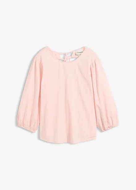 Blus med &auml;rmar med volym
