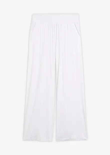 7/8-jerseybyxa av stretchig och f&ouml;ljsam viskos