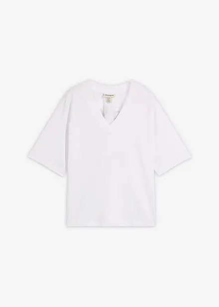T-shirt i oversizemodell av ekologisk bomull