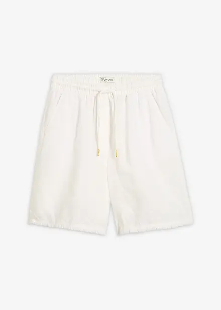 Shorts av rent linne