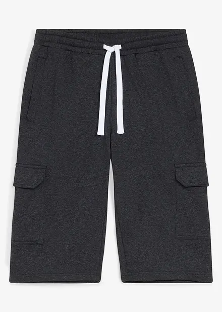 Trik&aring;shorts i cargostil med ekologisk bomull