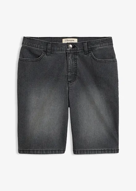 Jeansshorts med Mid Waist