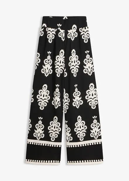 Jerseybyxa med h&ouml;g midja