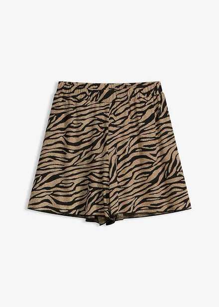 Strandshorts i glansigt material