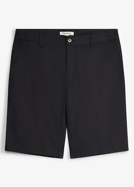 Stretchiga shorts med elastisk midja, Regular Fit