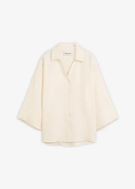 Oversizeblus i viskosmix