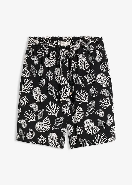 Dra p&aring;-shorts i viskosmix