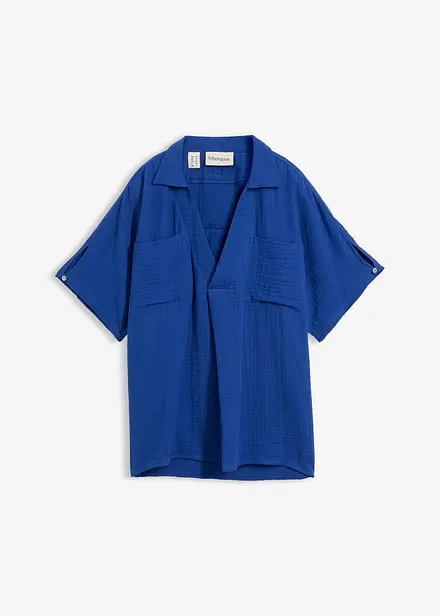 Blustunika av mjuk muslin