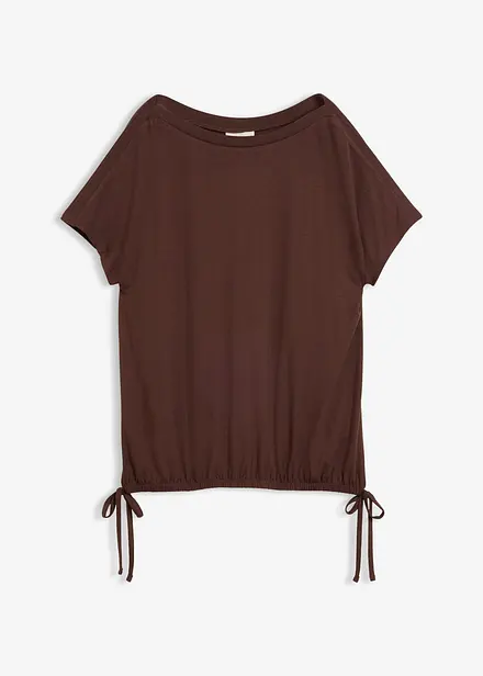 T-shirt med mjuk viskos