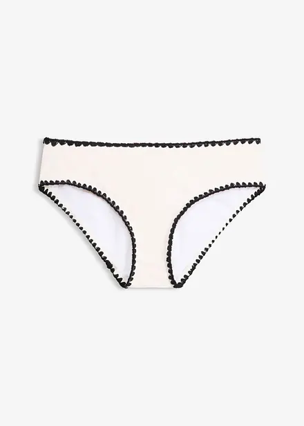 Bikinibyxa med broderi