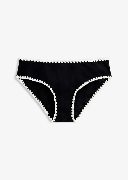 Bikinibyxa med broderi
