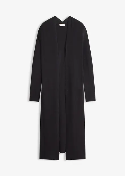 L&aring;ng cardigan med viskos