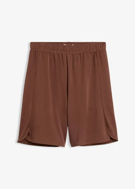 Dra p&aring;-shorts av mjuk viskosmix