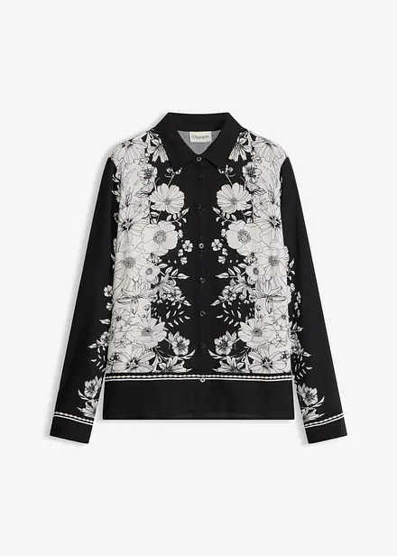 Blus av mjuk viskos