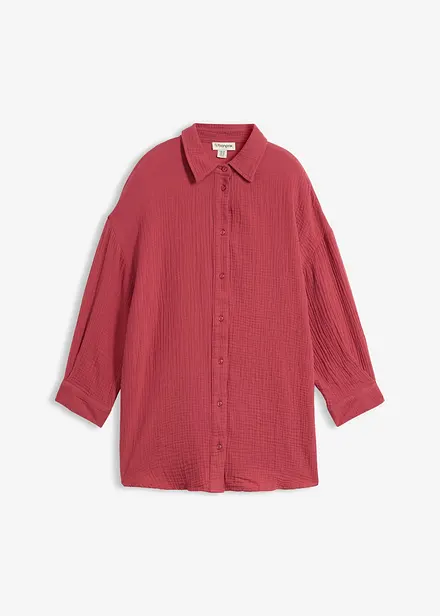 Skjortblus i muslin
