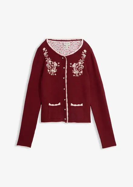 S&ouml;t folkdr&auml;ktsinspirerad cardigan med broderi