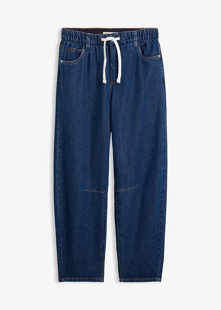 Barrel Jeans Mid Waist, cropped