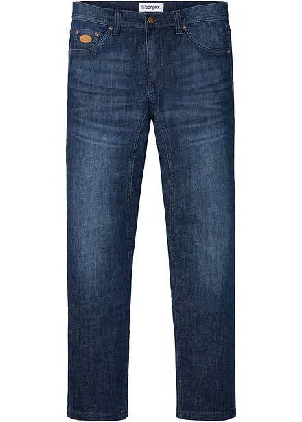 Classic Fit Jeans med f&ouml;rst&auml;rkt gren, Tapered