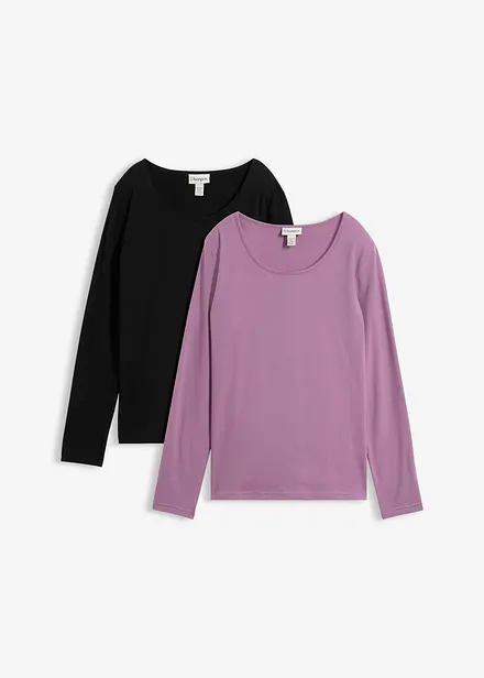 L&aring;ng&auml;rmad topp (2-pack)