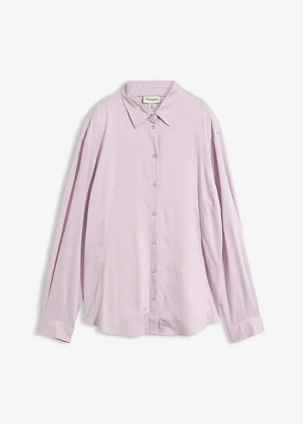 Skjortblus av mjuk viskos