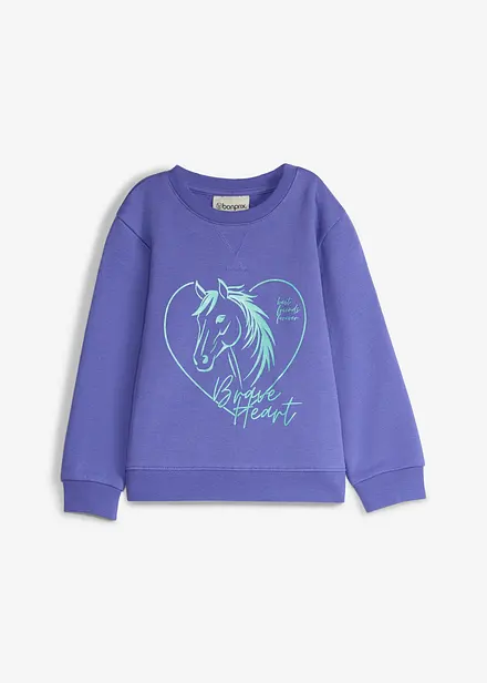 Sweatshirt med ekologisk bomull