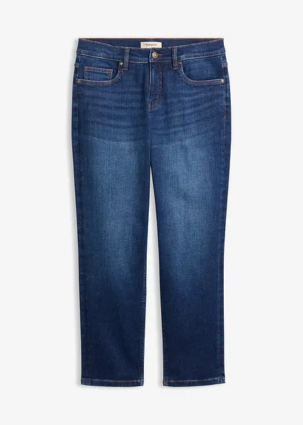 Straight Jeans Mid Waist cropped