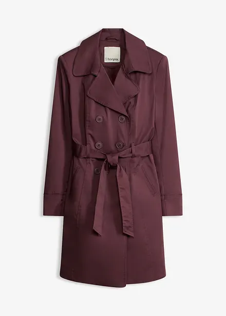Trenchcoat med bomull