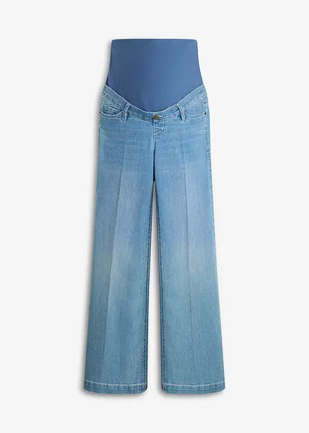 Vida mammajeans av elastisk denim, Full Length