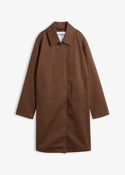 Trenchcoat i vattenavvisande material