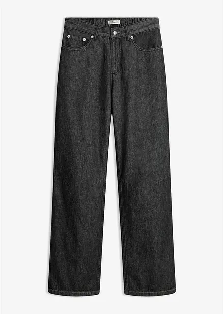 Straight Jeans Mid Waist
