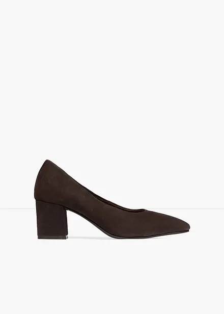 Pumps i skinn