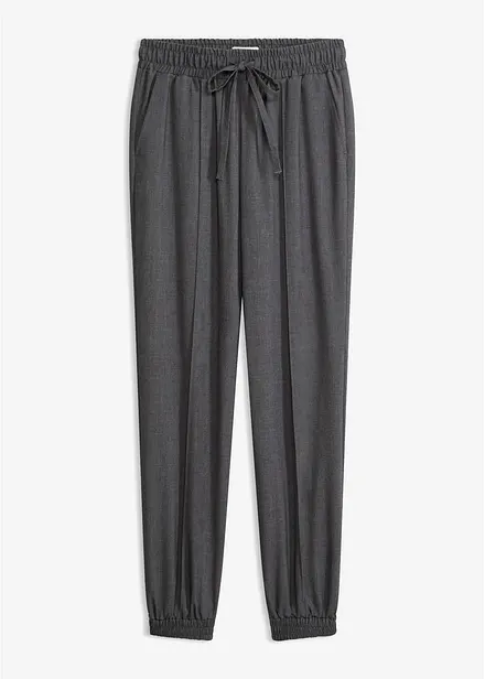 Joggpants i materialmix