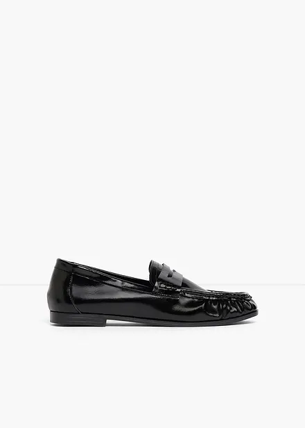 Loafers med rynk