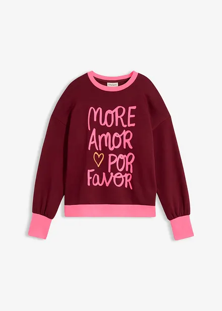 Sweatshirt i bomullsmix