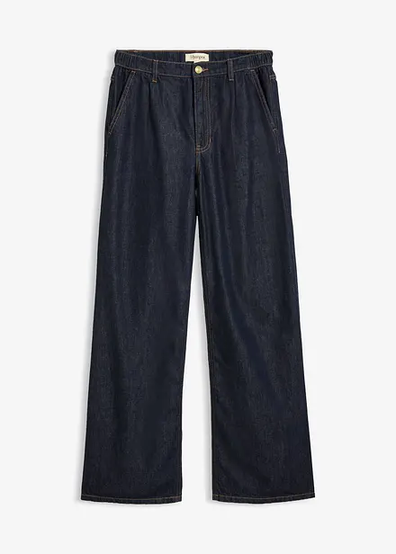 Wide Leg-jeans, High Waist